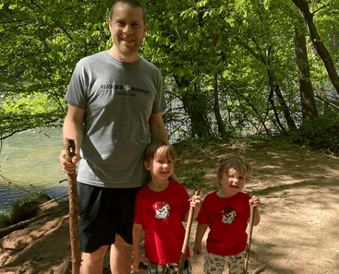UGA Alumni Association Luke Massee and Kids